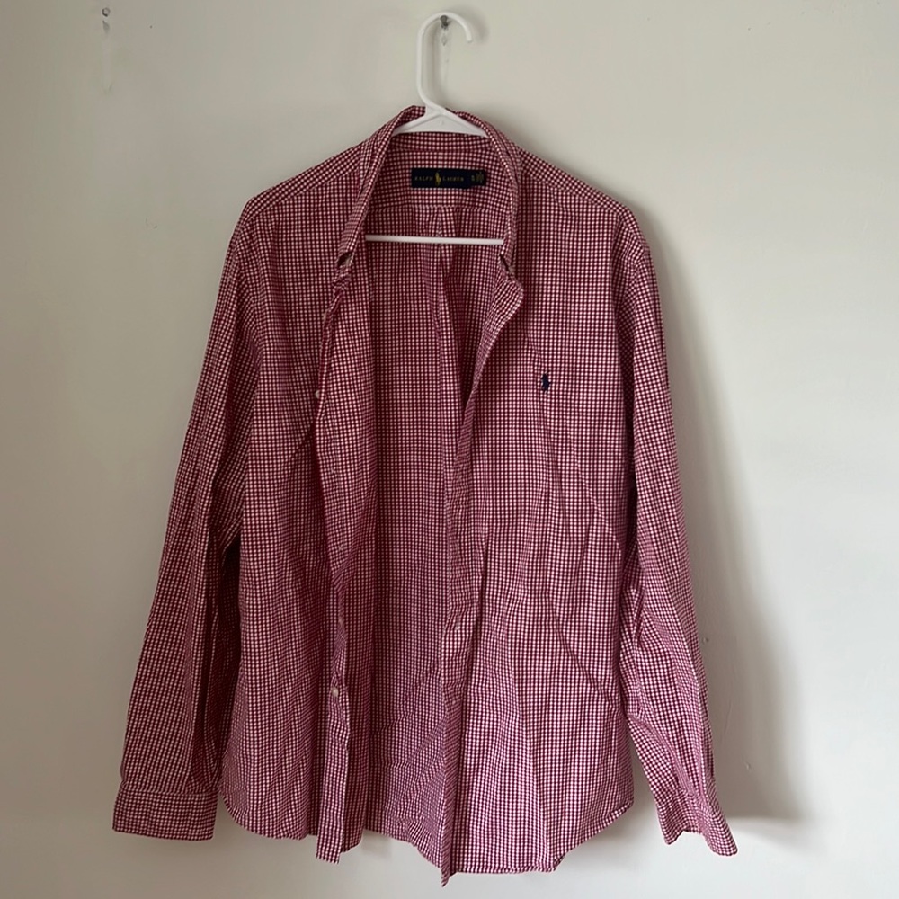 Men’s Ralph Lauren Gingham Button Down